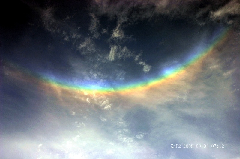  p> b>环天顶弧 /b>(英语: b>circumzenithal arc /b>或 b>circum