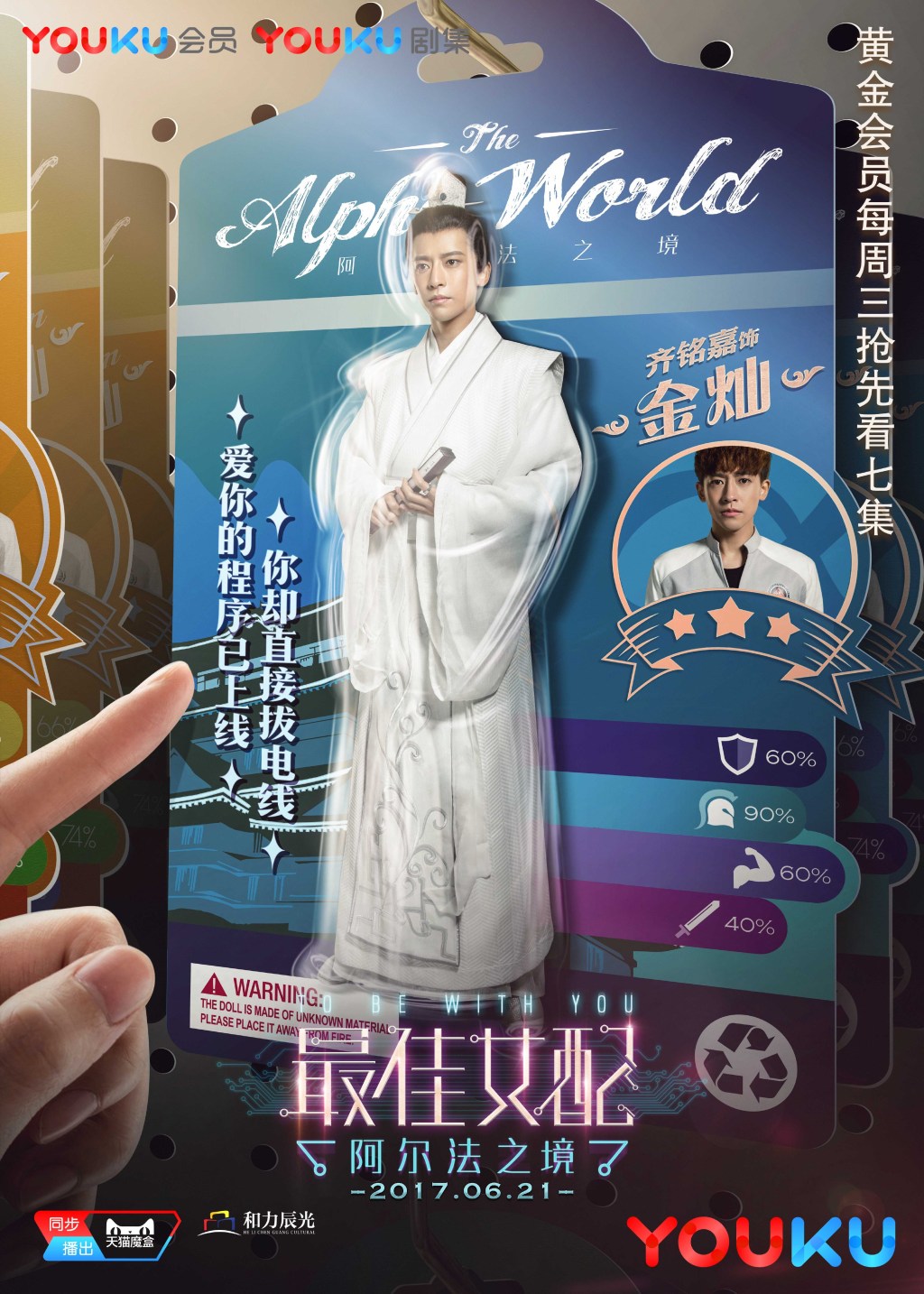  p>《最佳女配:阿尔法之境》是由优酷视频,和力辰光出品,荆丽鹏执导, 