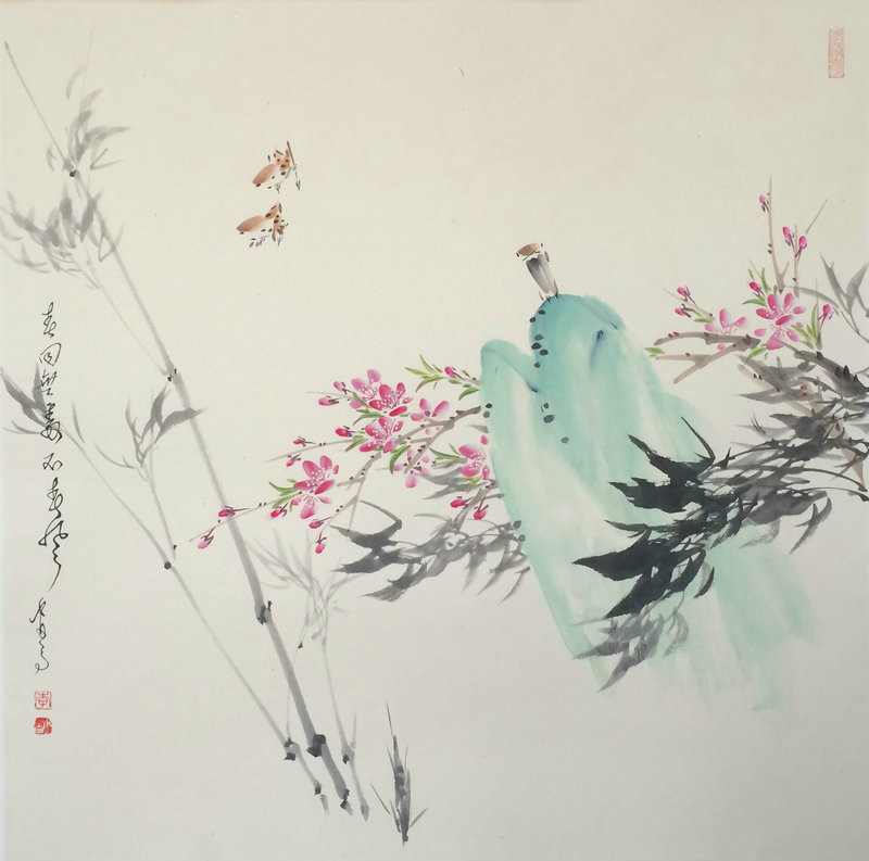  p>李小白(1949— )(第十代李渔嫡孙),李长白长子,著名旅美画家.