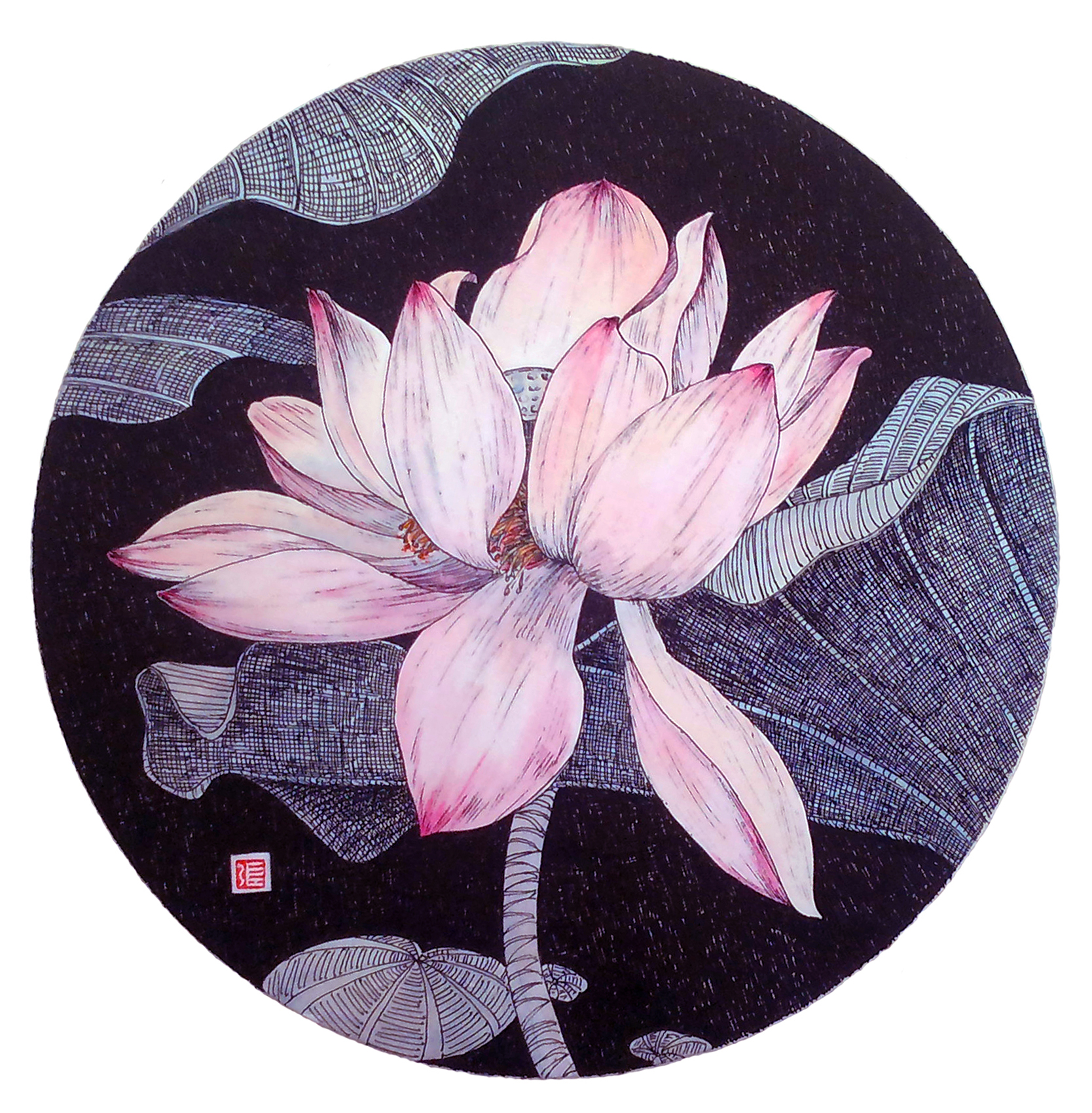 《想念春天》是观画而作,每篇文章都是作者对著名钢笔画家张军朝画作