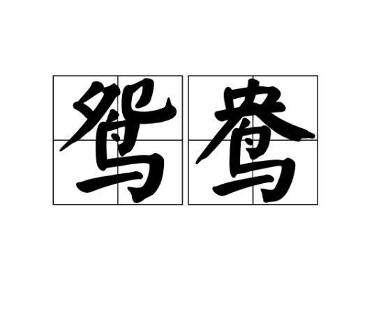 鸳鸯（汉语词语）_百度百科
