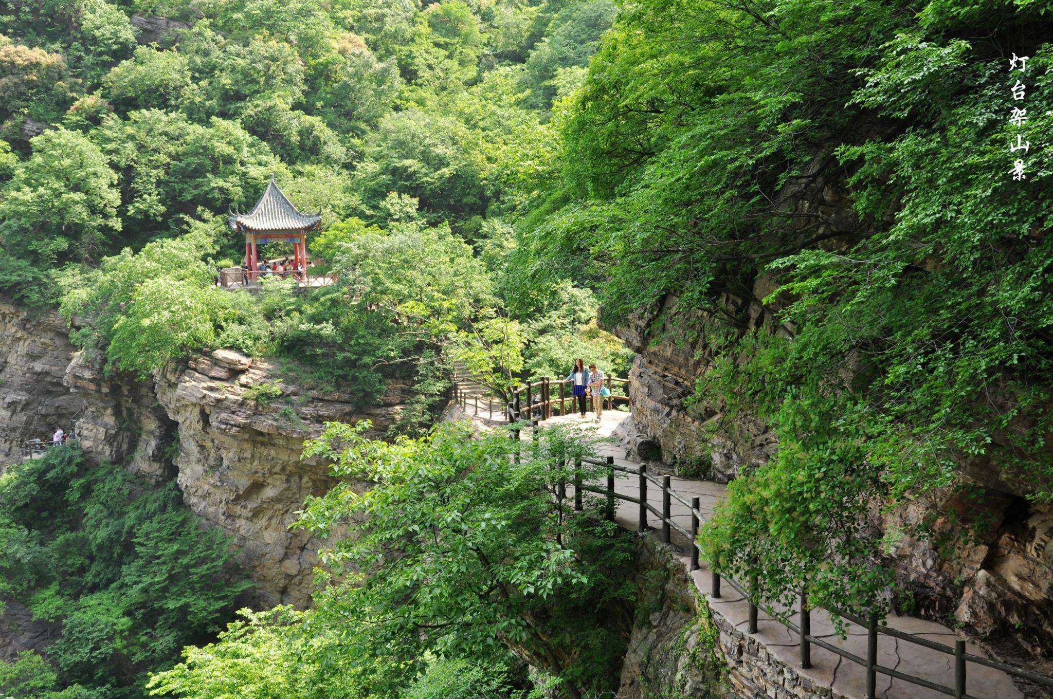 灯台架景区