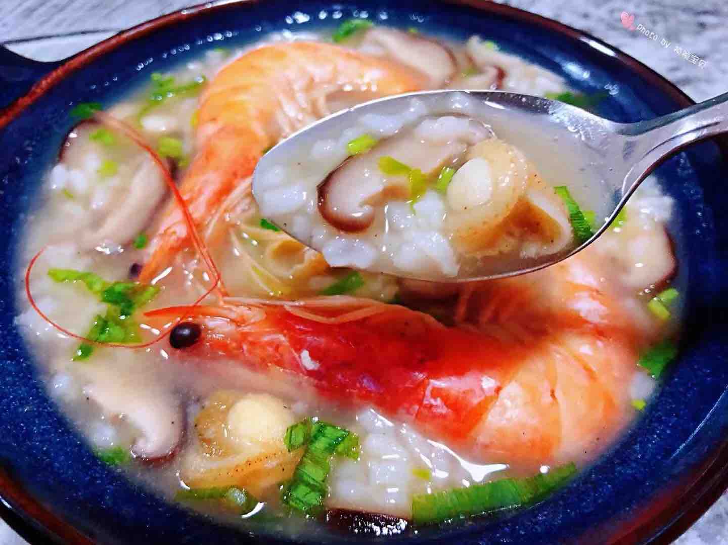 香菇海虾粥