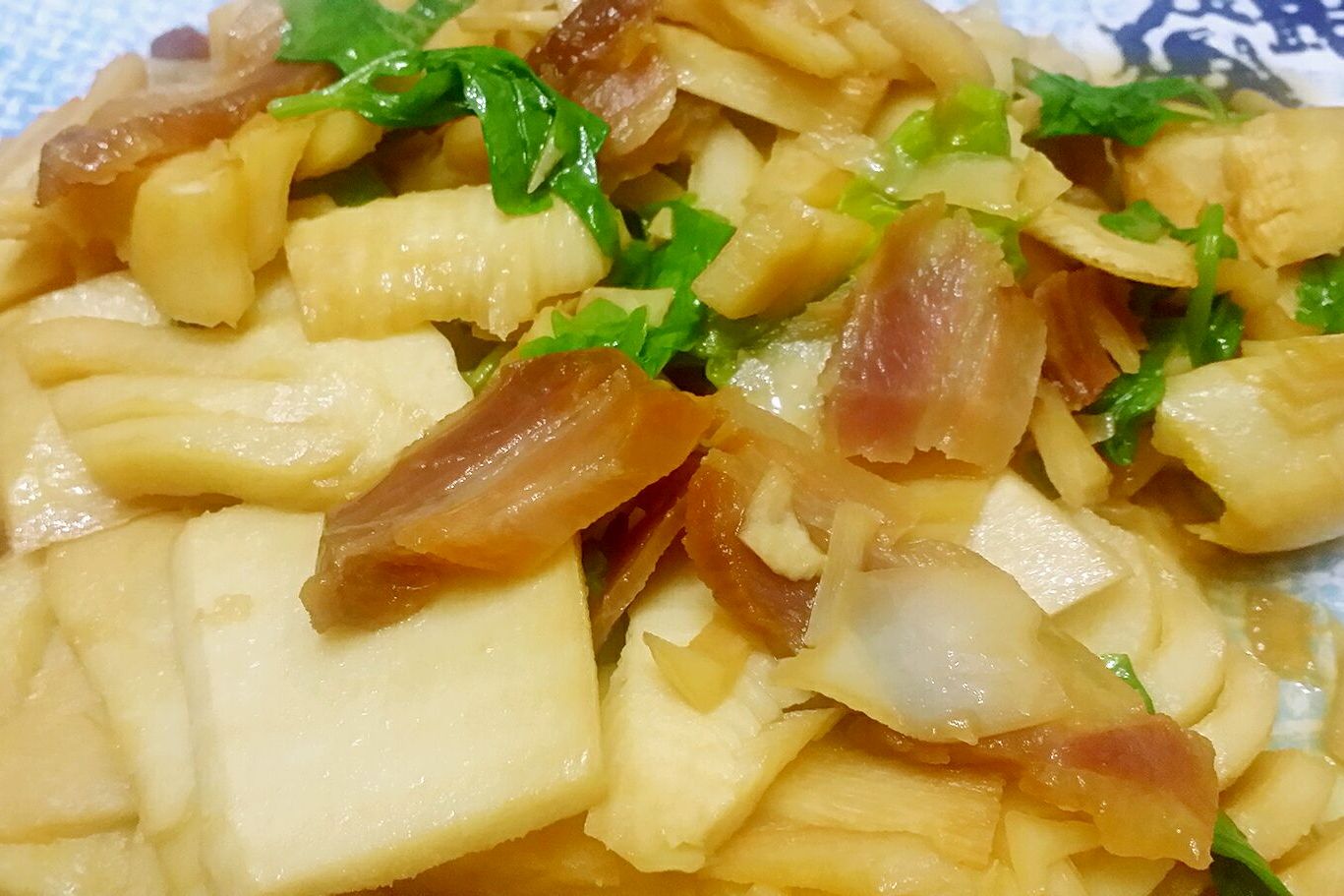 冬笋马蹄炒素