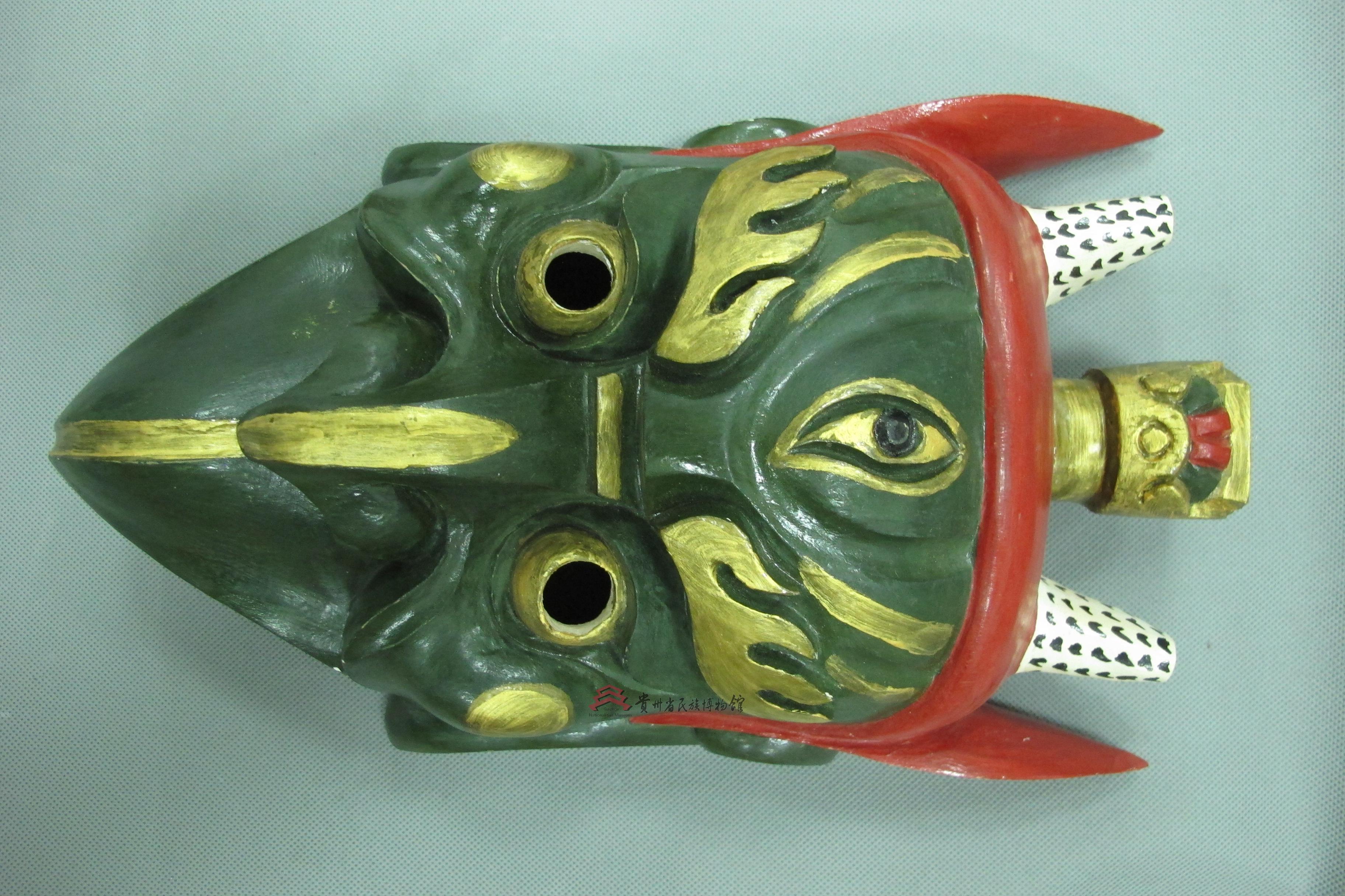 当代江西傩面具雷公