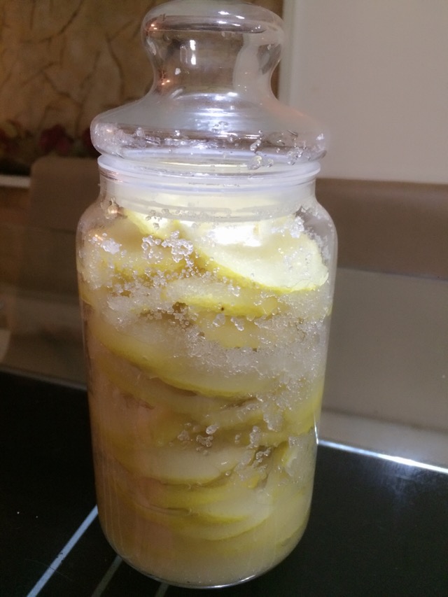 糖腌柠檬