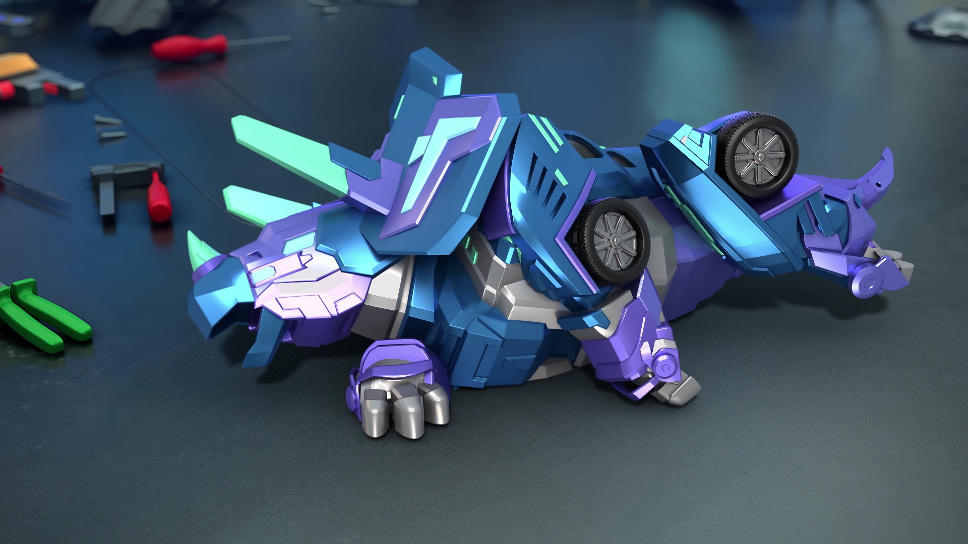 爆裂飞车4兽神出击