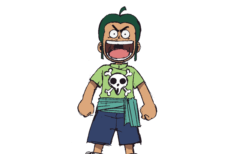 ">青椒头,日本漫画《 a target="_blank" href="/item/航海王/75861"