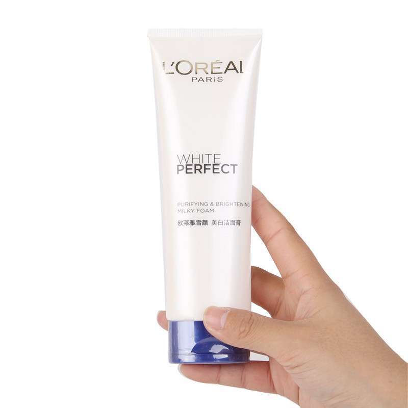 欧莱雅雪颜美白洁面膏