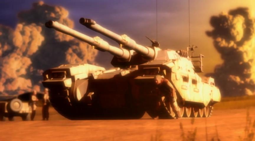  p>61式5型坦克为机动战士高达0079系列,地球联邦陆地泛用战车,一年