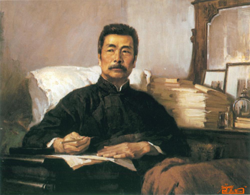 写作背景是鲁迅于1881年出生在浙江绍兴一个官僚地主的家庭里,但在他