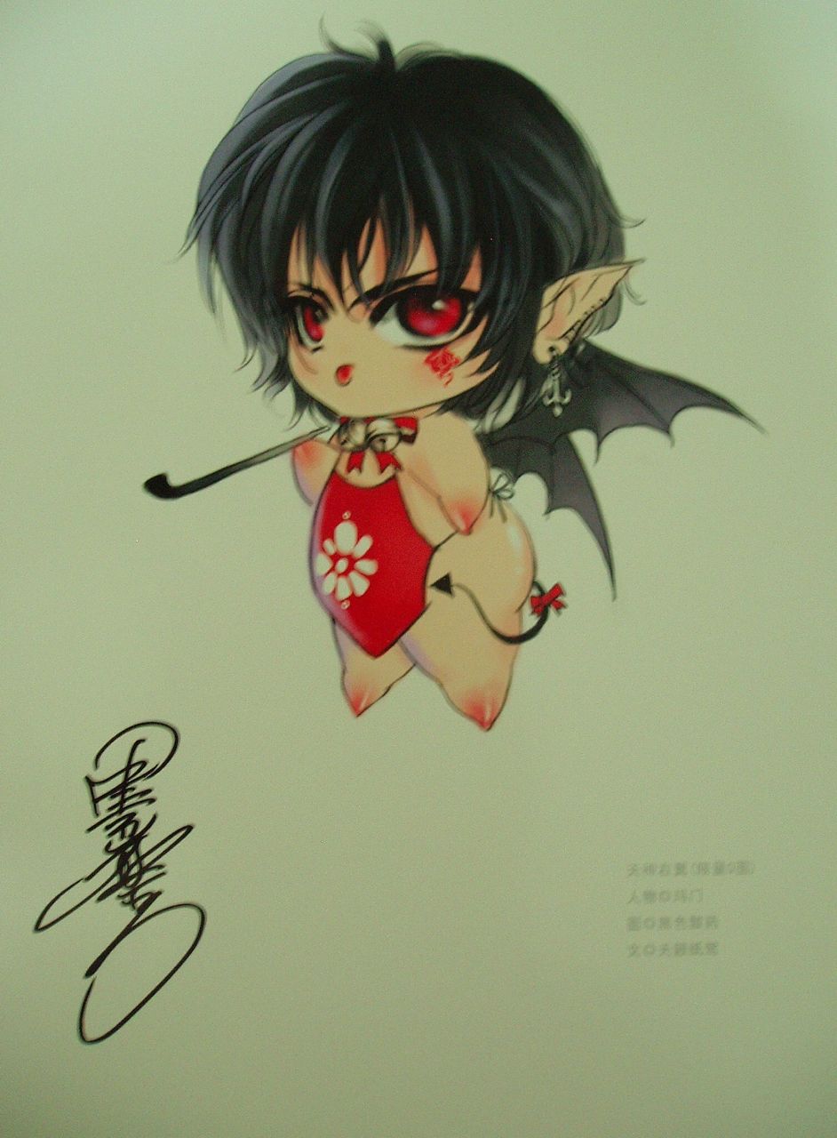  p>玛门,《天神右翼》中的人物,是魔族,称号是黑暗骑士,原罪之贪婪.