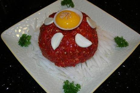 生拌牛肉