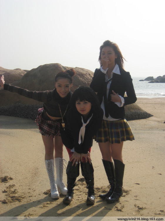  p>try为青春女子三人组合.