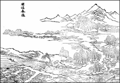 target="_blank" href="/item/绣溪春涨">绣溪春涨 /a>,蔚为庐江八景