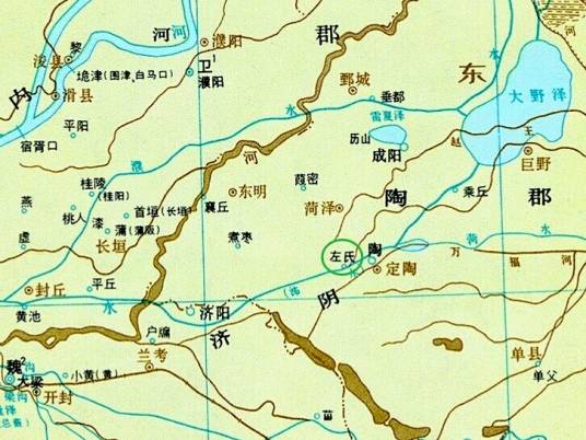 左氏（春秋战国时期地名）_百度百科