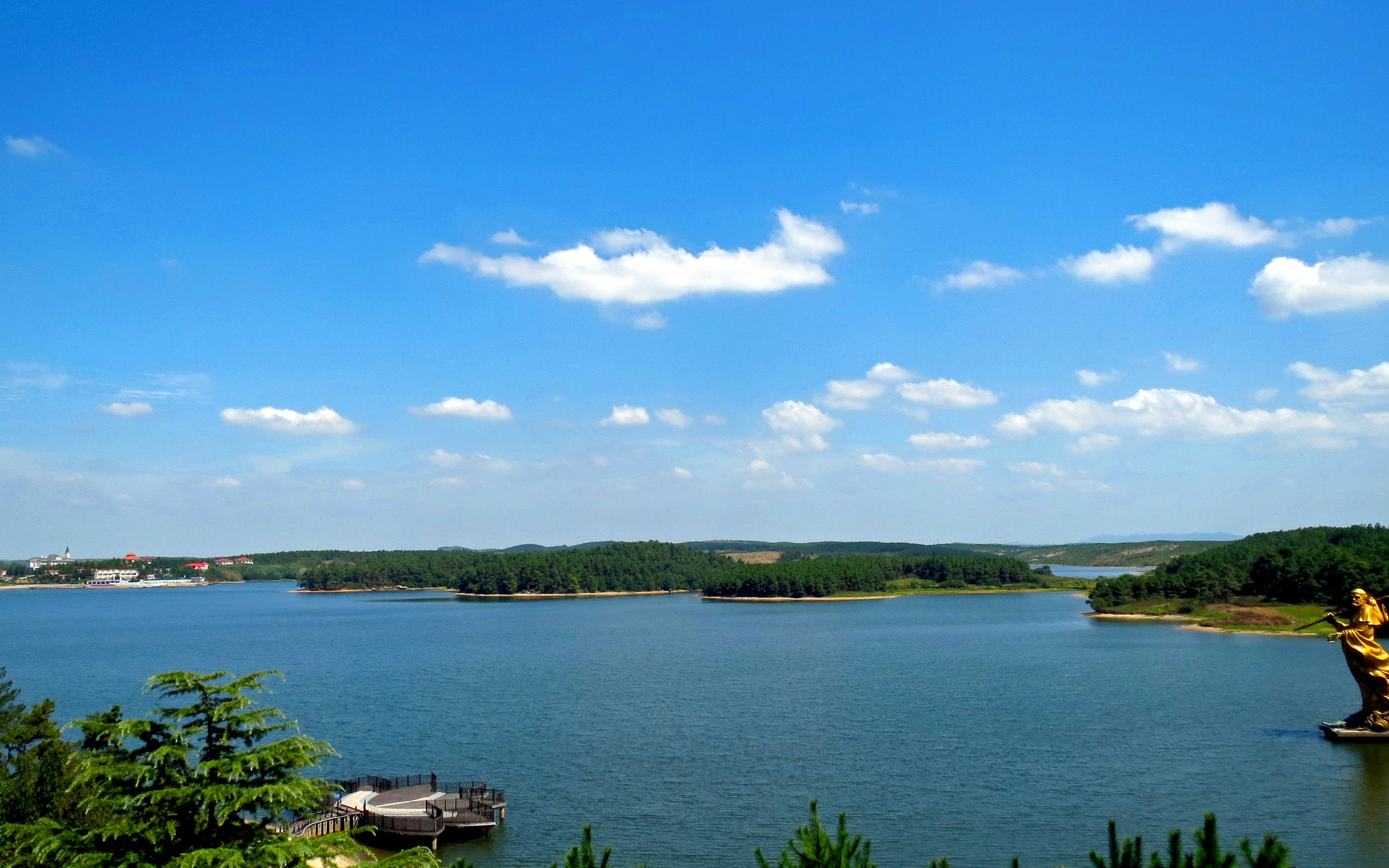 data-lemmaid="526353">安徽省 /a>合肥市肥东县古城镇,岱山湖地属亚