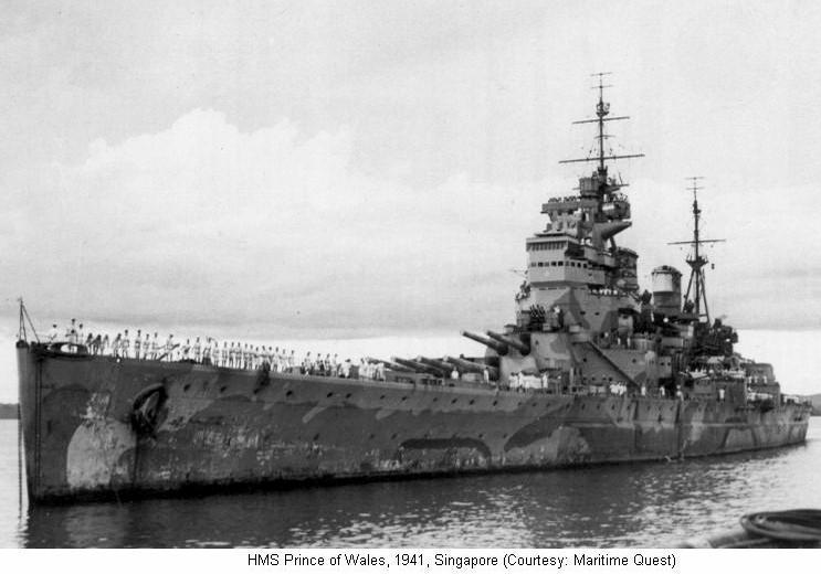 威尔士亲王号战列舰