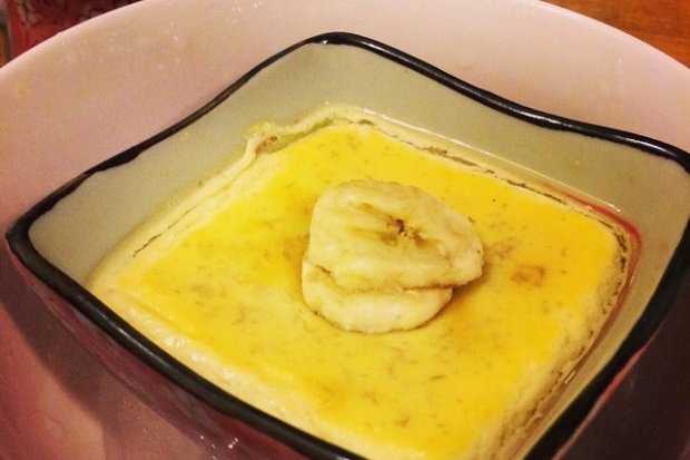 牛奶香蕉鸡蛋羹