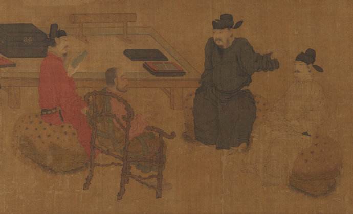  p>《琉璃堂人物图》是五代南唐 a data-lemmaid="1818462">周文矩 /a