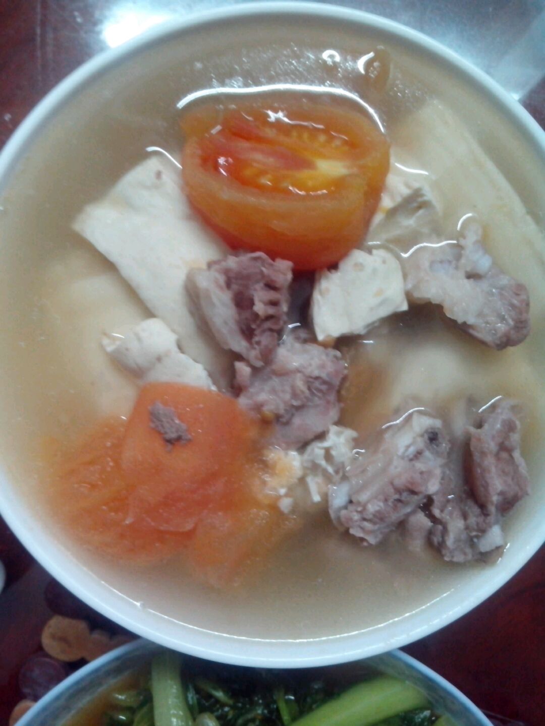 豆腐排骨汤