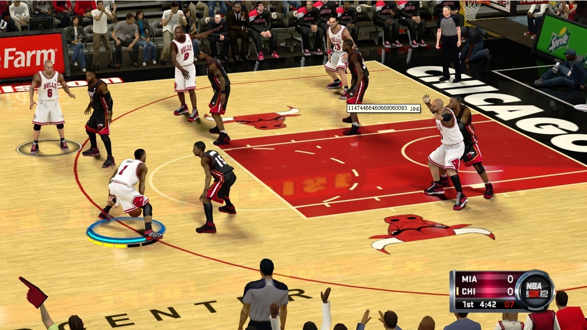 interactive旗下的rockstar games,2k games制作的nba篮球类游戏,初版