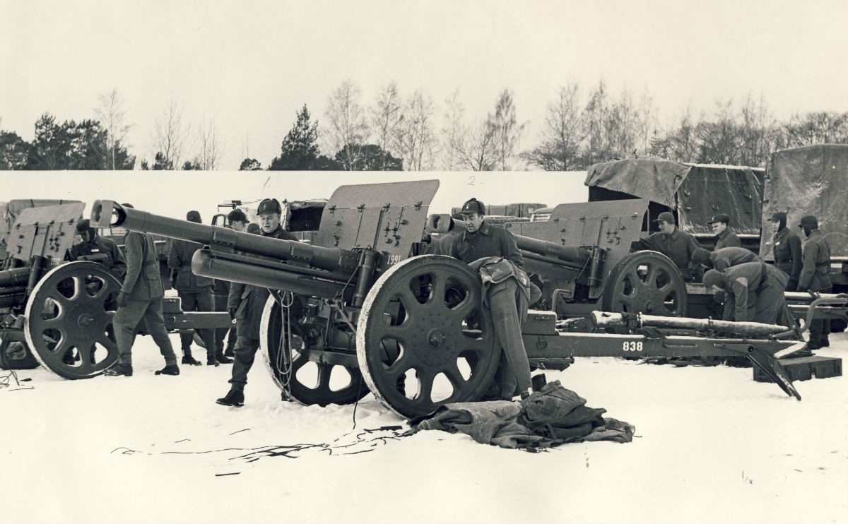 博福斯m40式105毫米榴弹炮