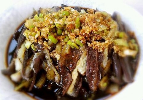 麻汁拌茄子