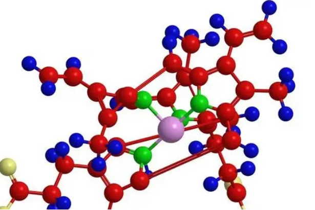  p>铁卟啉是一种金属有机配合物,四个吡咯环通过四个甲炔基相连形成的