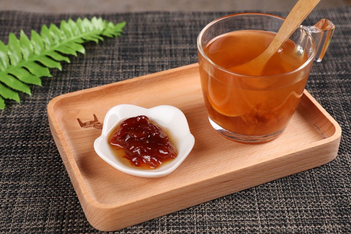 菊花枇杷叶蜜茶