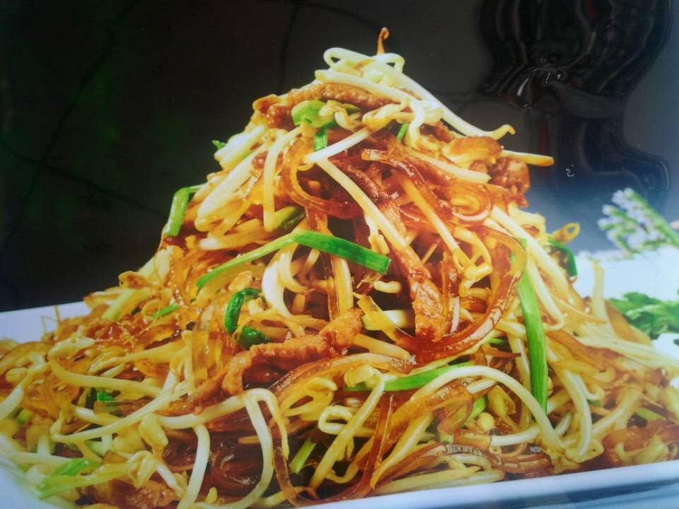 豆芽炒粉条