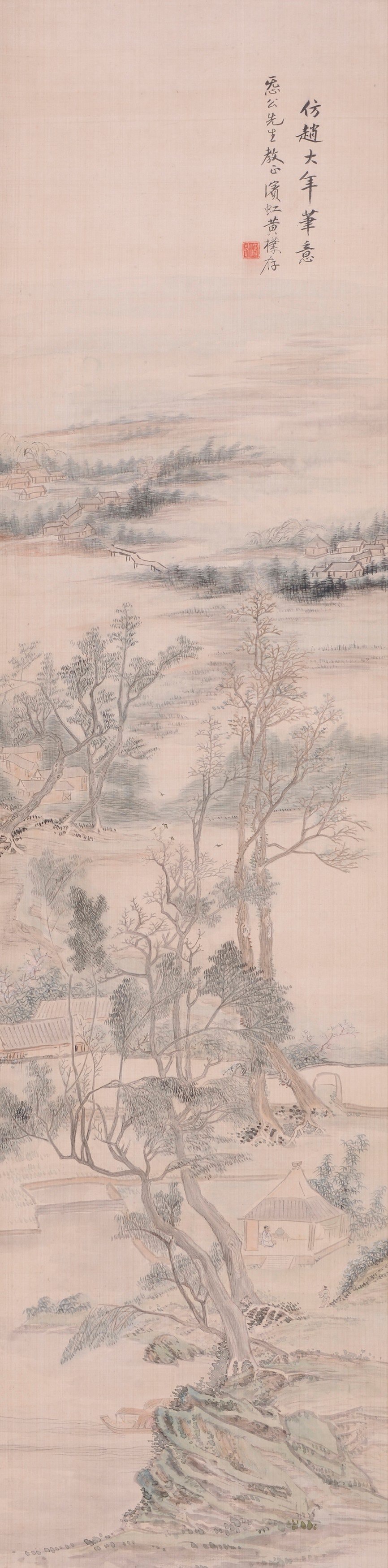 黄宾虹 写意山水画_百科TA说