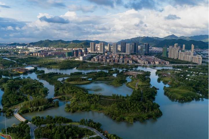 温岭九龙湖生态湿地公园