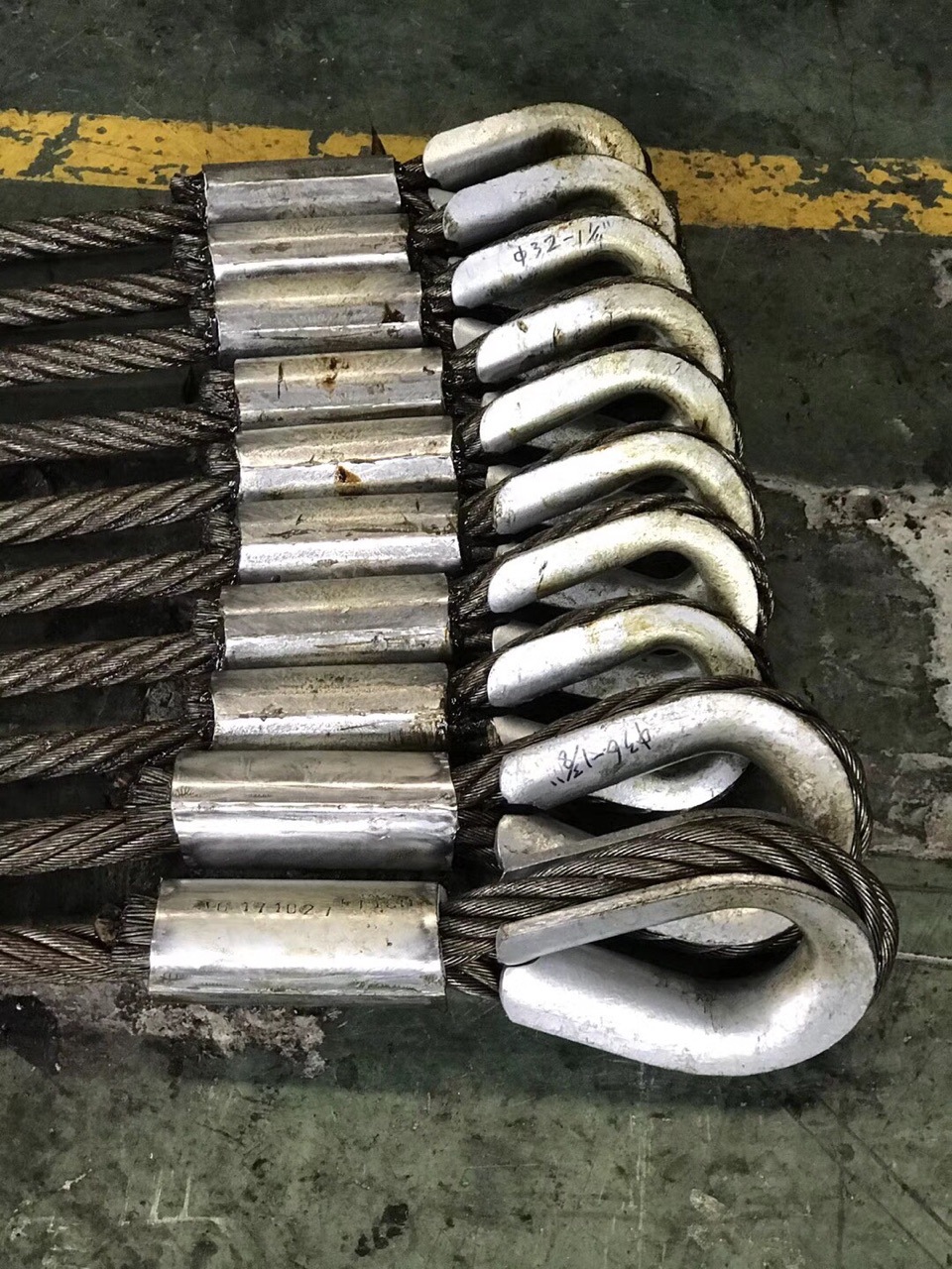 钢丝绳索具套环