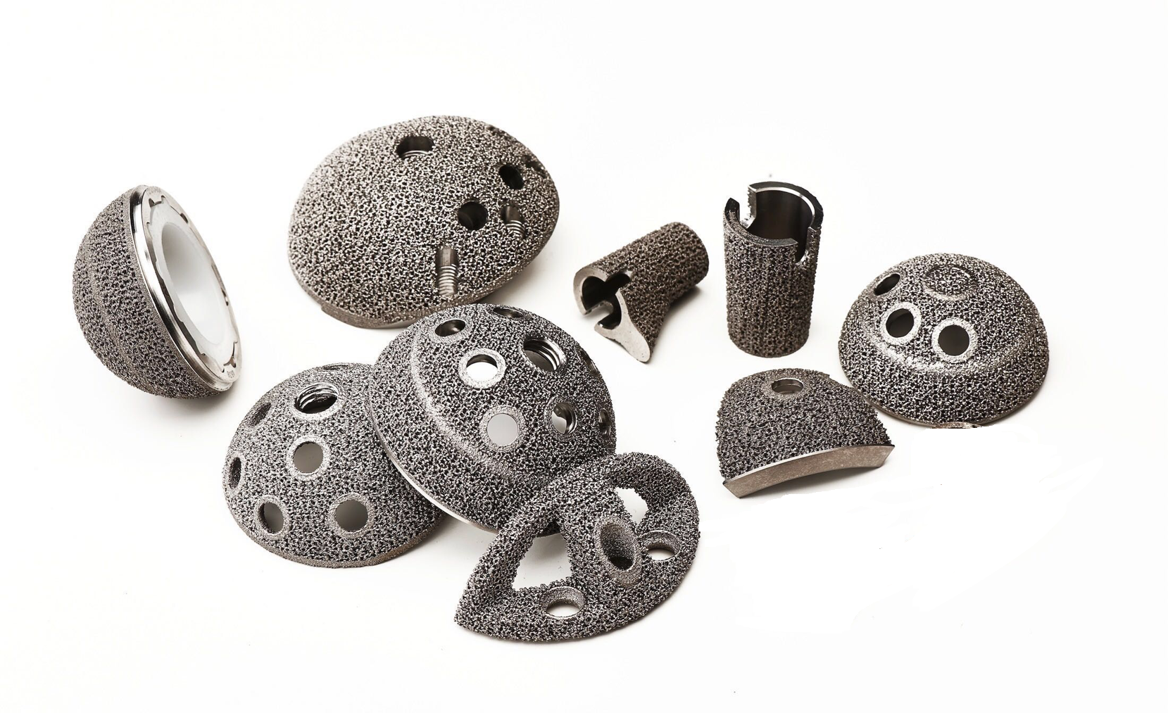 3d金属打印人工髋关节