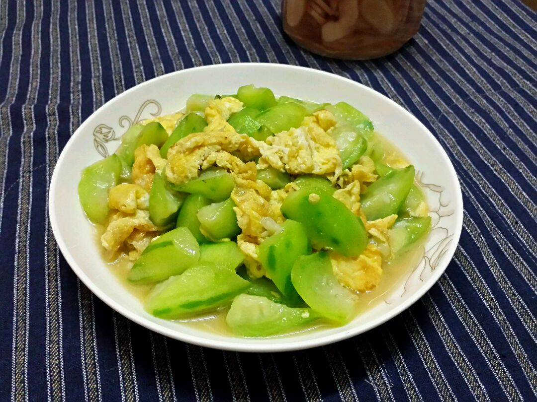 鸡蛋丝瓜