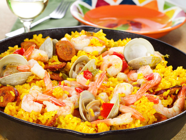 西班牙海鲜炒饭