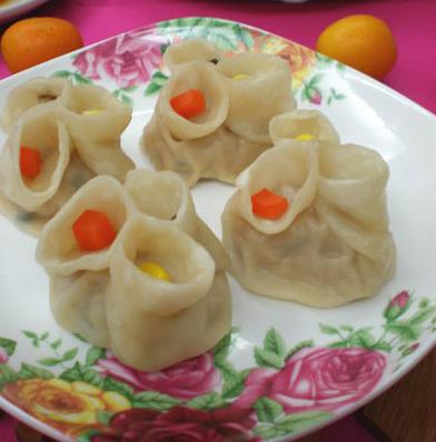 白菜瘦肉蒸饺