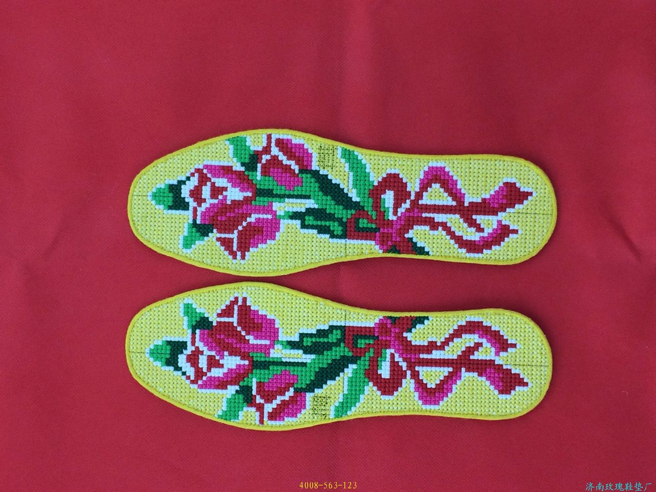 鞋垫十字绣