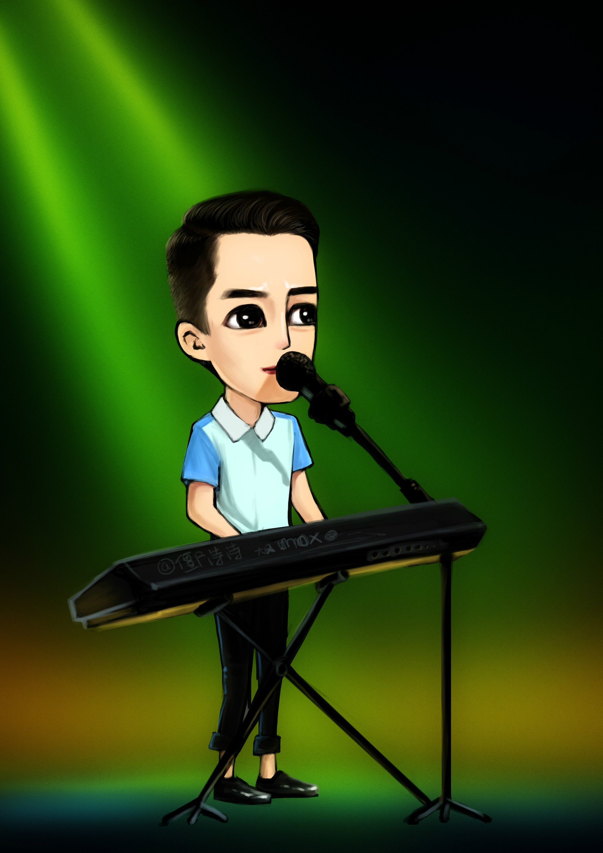 中国好声音/4246136" data-lemmaid="4246136">中国好声音 /a>》漫画