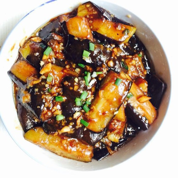 蚝油鱼干焖茄子