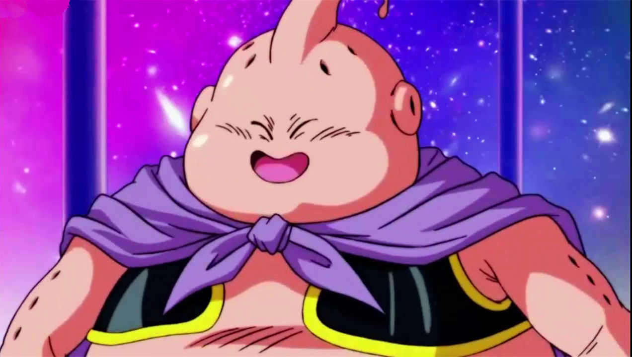 魔人布欧(恶)悟天克斯吸收