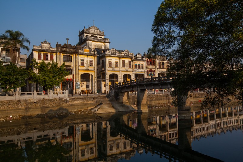 开平赤坎古镇景辉楼