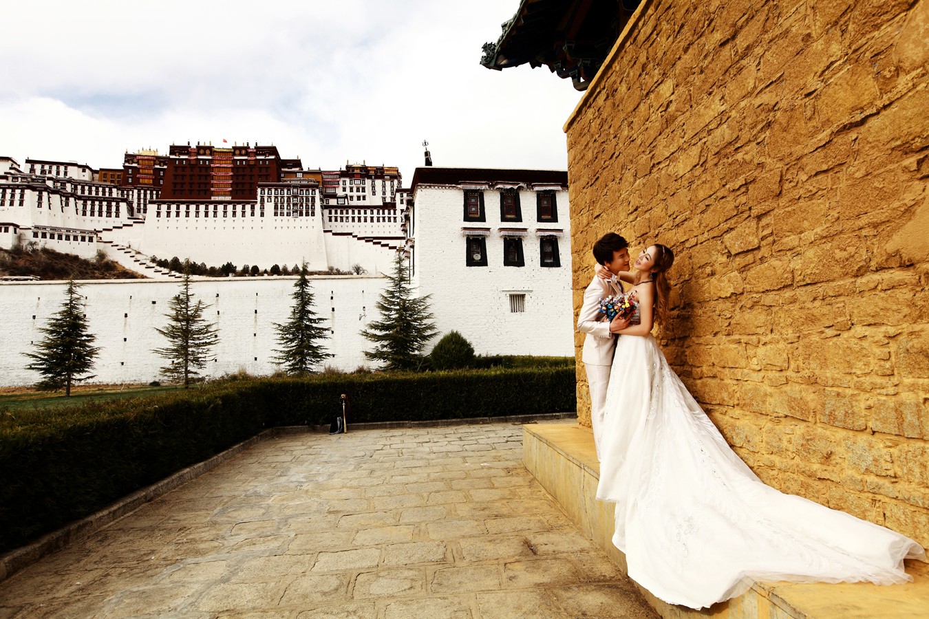 西藏经典婚纱摄影