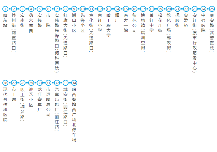 哈尔滨公交33路