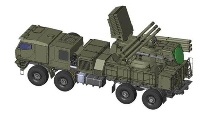 "铠甲sm"防空系统