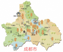 成都人文地图
