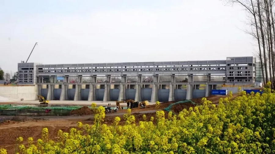 北汝河大陈闸