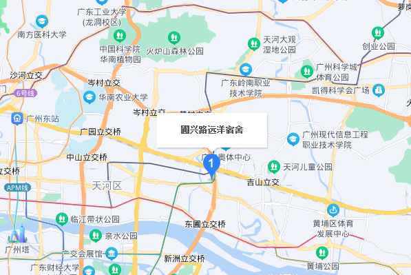  p>圃兴路远洋宿舍位于广州市天河东圃,由无开发商建成,共计房屋264户