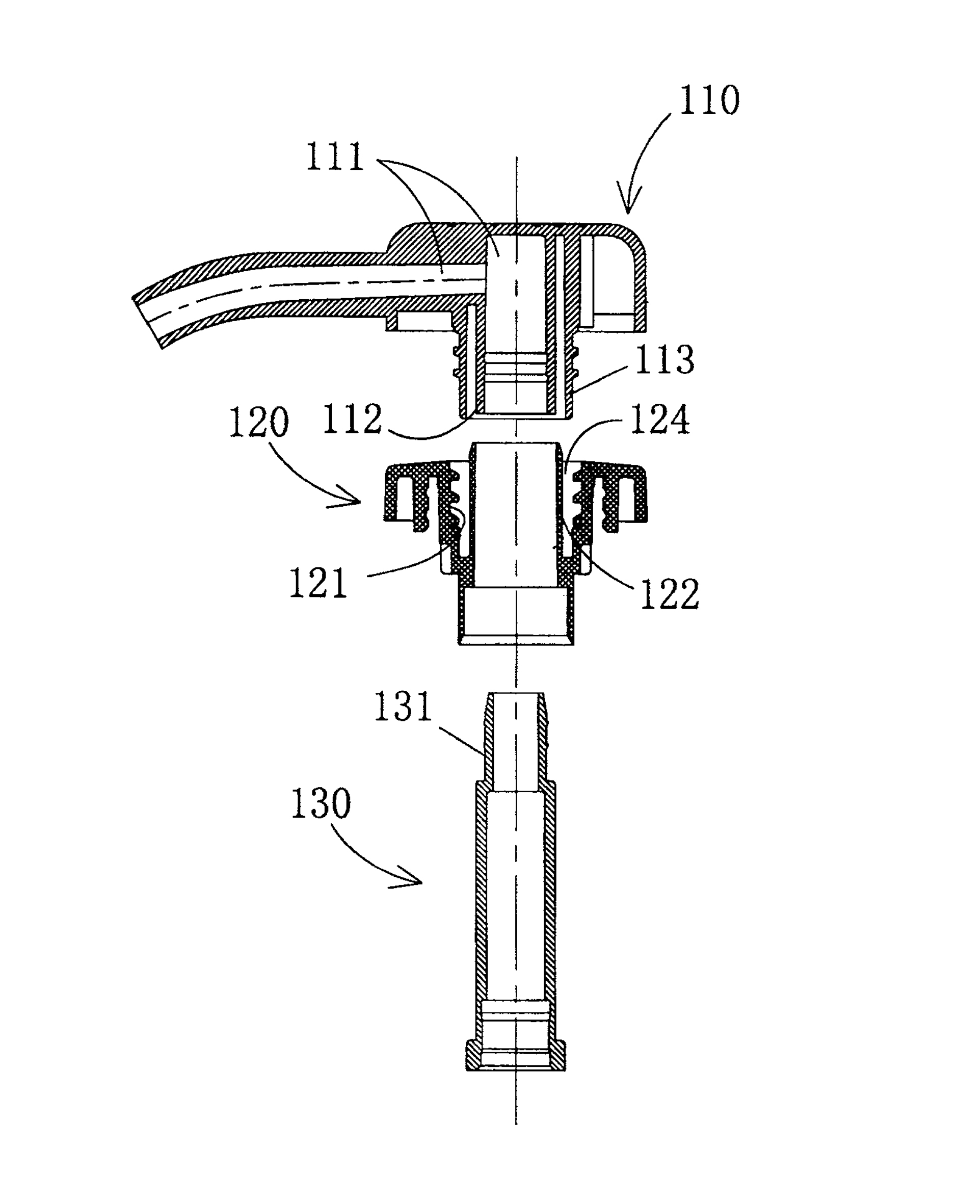 乳液泵防进水机构